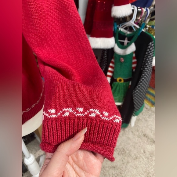 Vintage Christopher And Bank American Christmas Sweater - RARE Edition - Sz.P/M - Picture 4 of 5